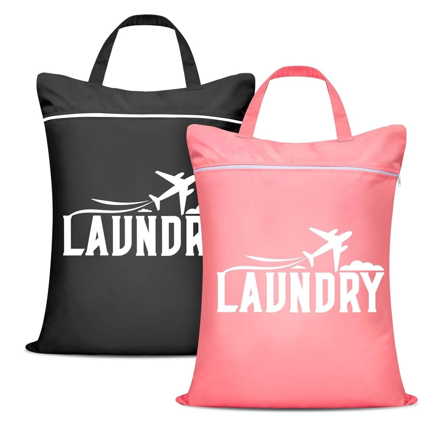 Home Collection Pack of 2 Large Travel Laundry Bags