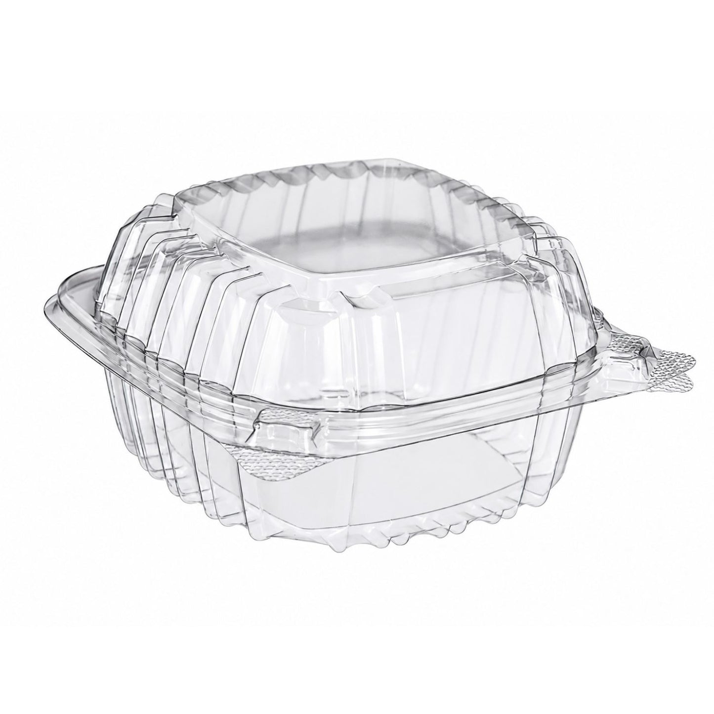 Home Collection Clear Hinged Lid Plastic Food Container