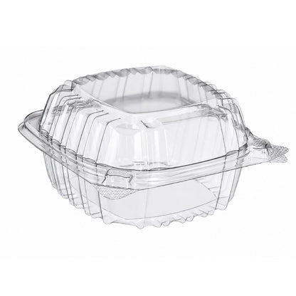 Home Collection Clear Hinged Lid Plastic Food Container
