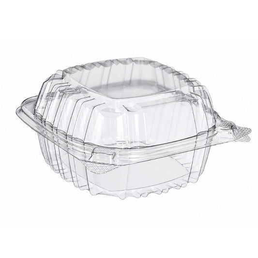 Home Collection Clear Hinged Lid Plastic Food Container