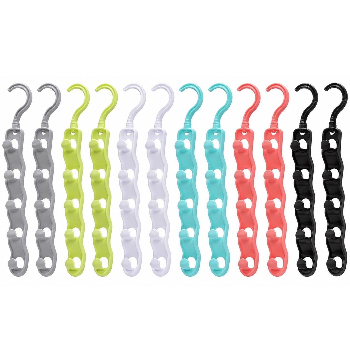 Home Collection Upgraded Closet Organizer Space Saving Clothes Hangers