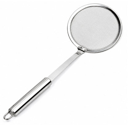 Home Collection Stainless Steel Fine Mesh Skimmer Spoon