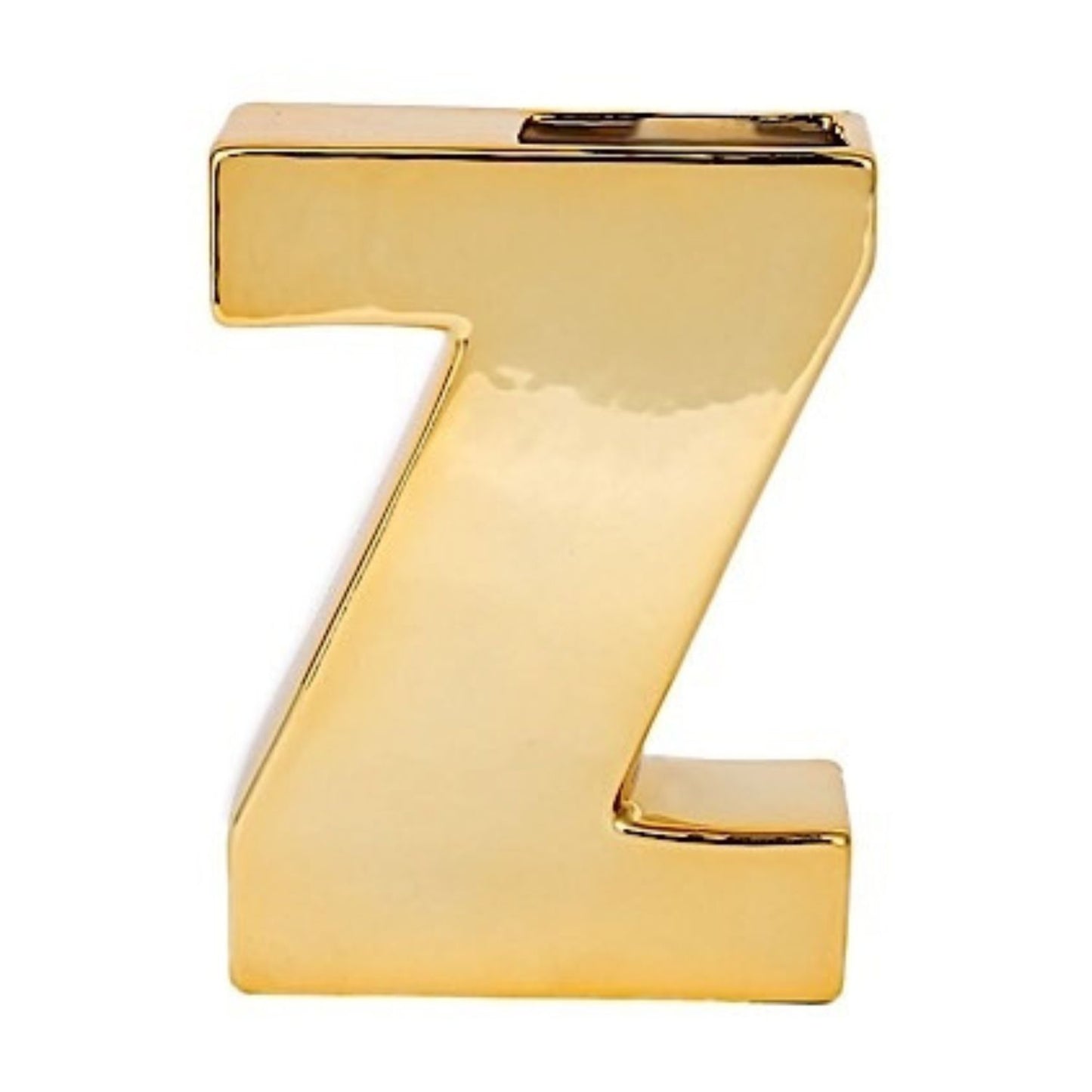 Home Collection Decorative Ceramic Letter Flower Vase 6 Inch