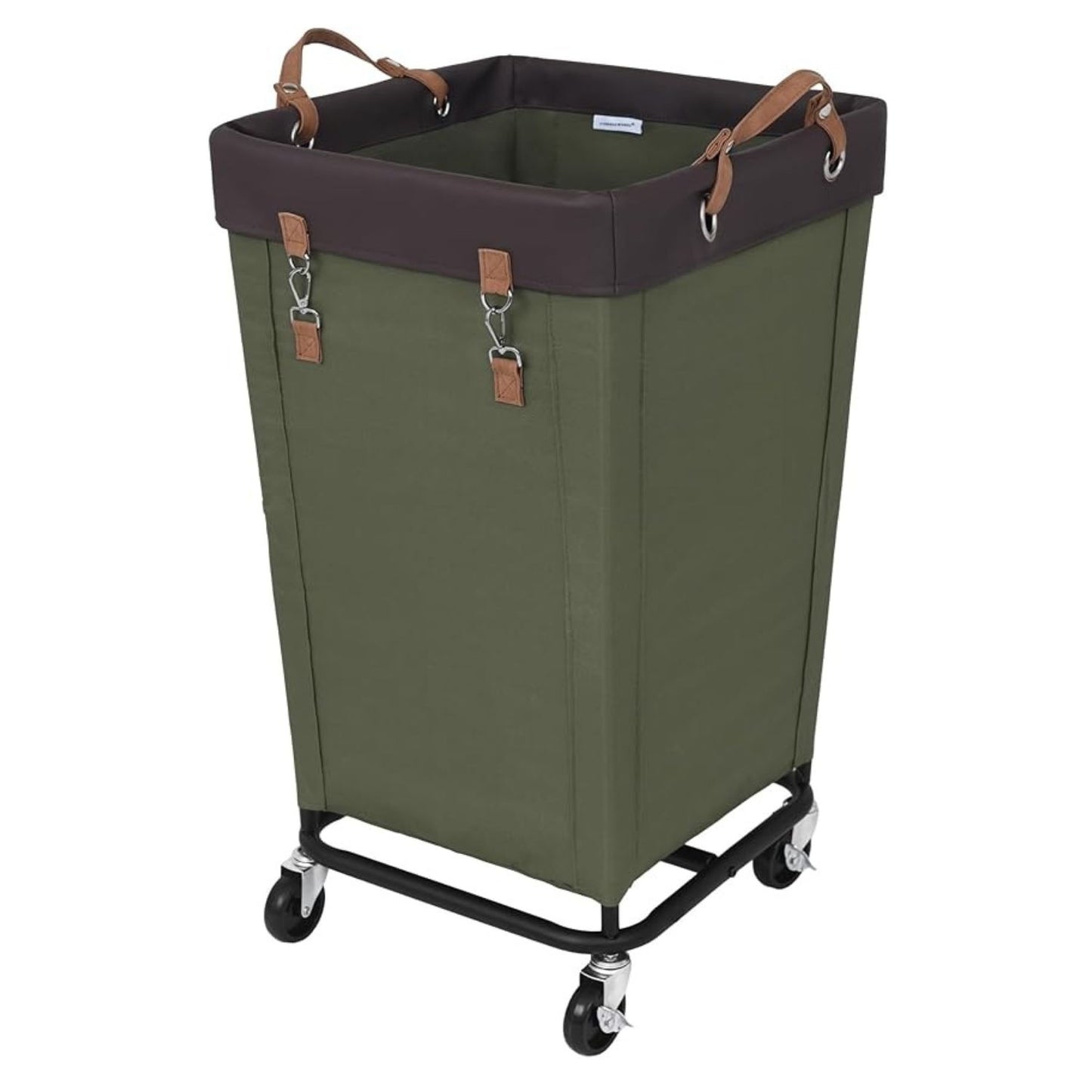 Home Collection Large Rolling Laundry Basket with Wheels 160L