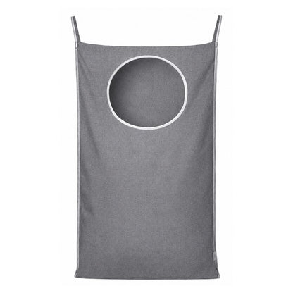 Home Collection Hanging Laundry Hamper Bag with Hooks