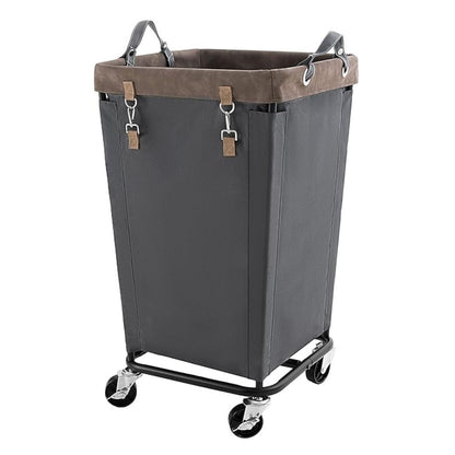 Home Collection Large Rolling Laundry Basket with Wheels 160L