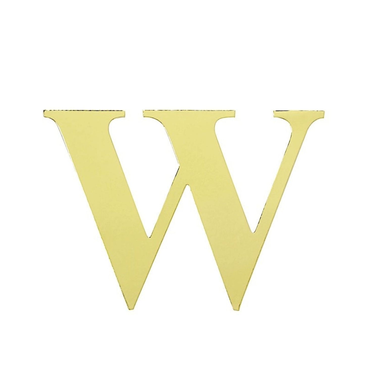 Home Collection Pack of 4 Gold Letter Stickers Backdrop 5"