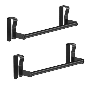 Home Collection Pack of 2 Stainless Steel Over Cabinet Towel Bars