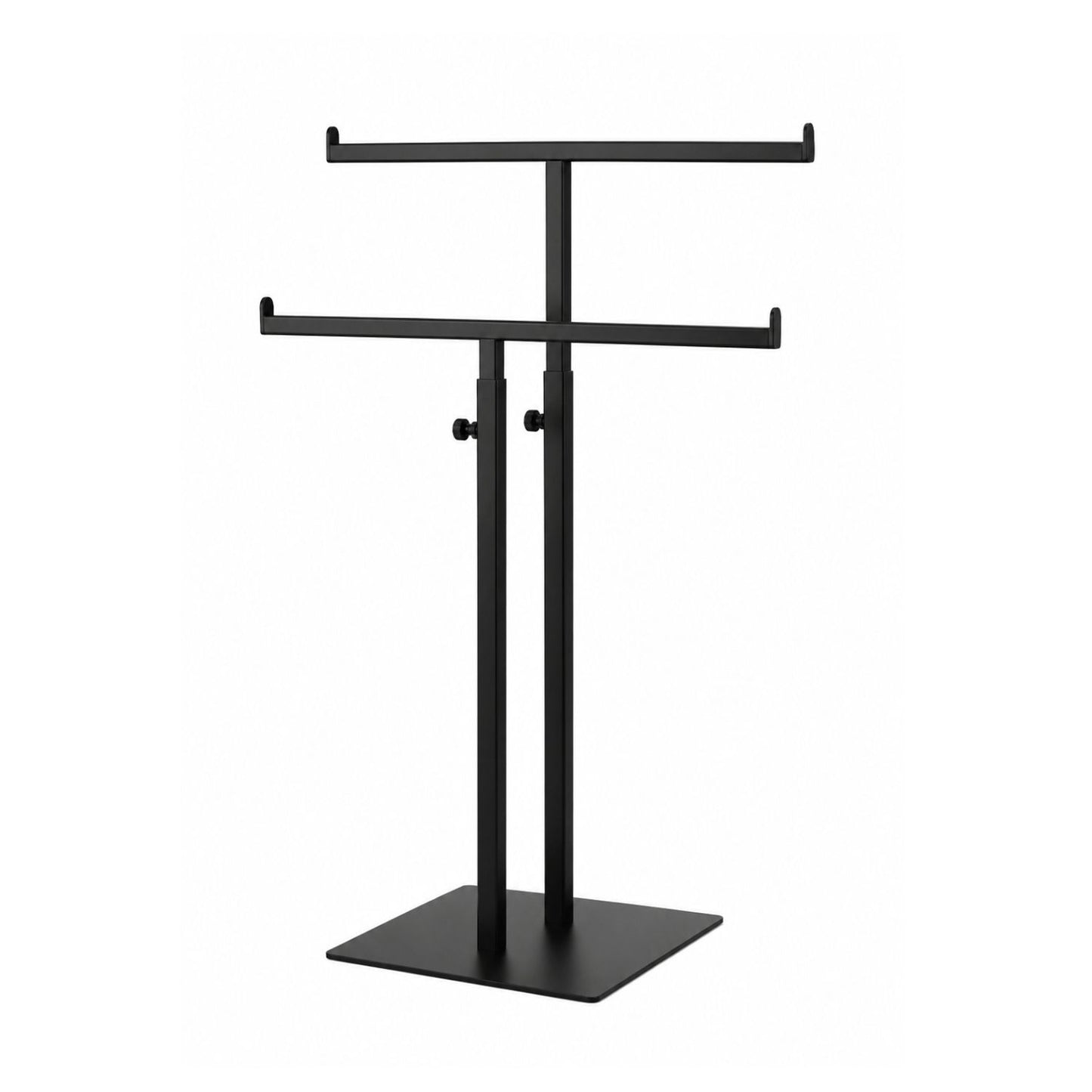 Home Collection Adjustable Double T-Shaped Purse Display Stand and Jewelry Holder