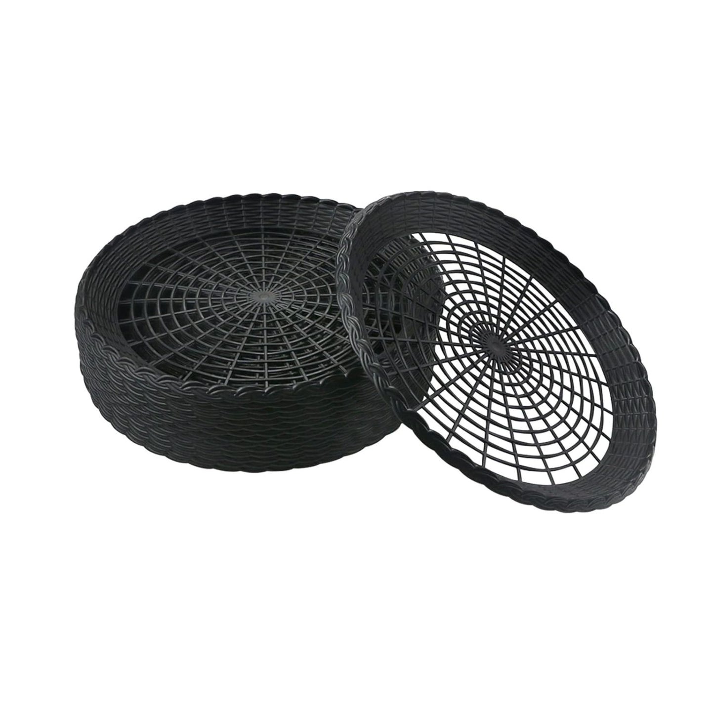 Home Collection Plastic Hollow Paper Plate Holders