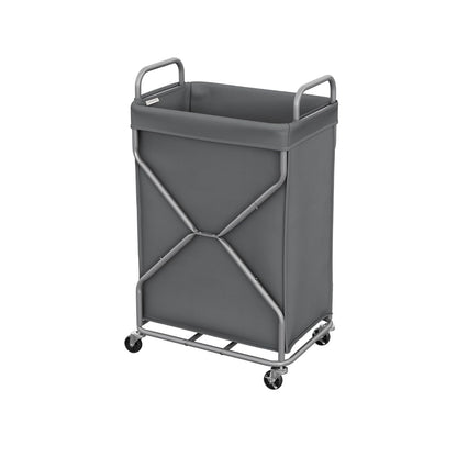 Home Collection Rolling Laundry Hamper with Removable Bag and Wheels