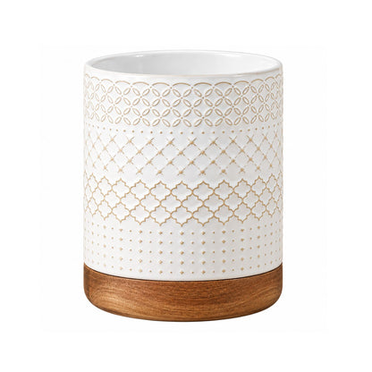 Home Collection Extra Large Ceramic Utensil Holder 7.6 Inch