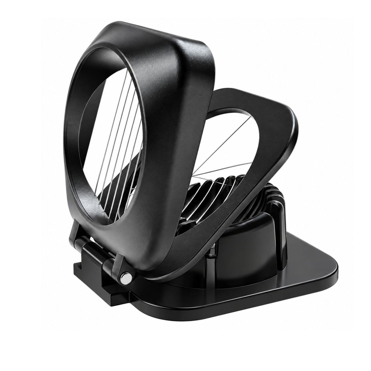 Home Collection Multipurpose Aluminum Egg Slicer with Stainless Steel Wire