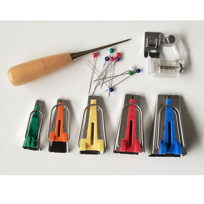 Home Collection Bias Tape Maker Kit 6mm–25mm