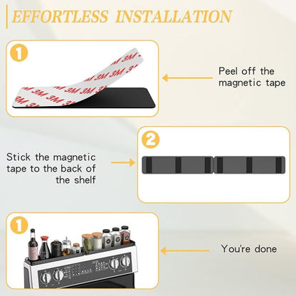 Home Collection Magnetic Stove Top Shelf for 30" Stoves