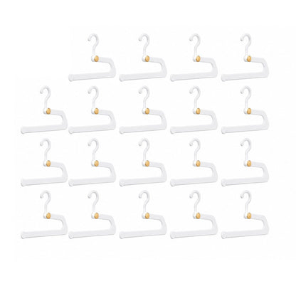 Home Collection Pack of 20 Non-Slip Pants Hangers