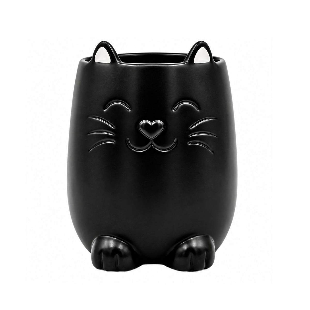 Home Collection Countertop Large Ceramic Kitchen Utensil Holder