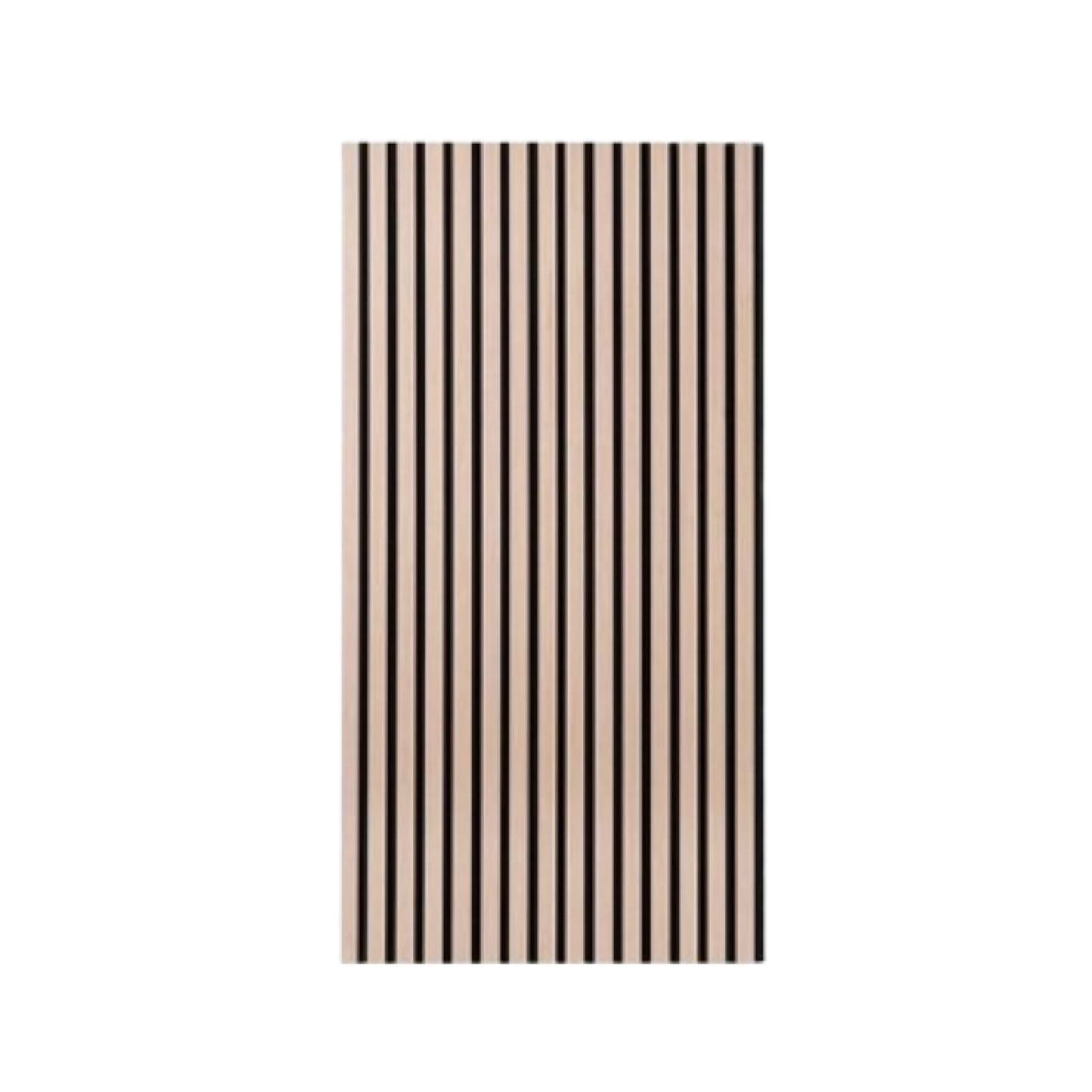 Home Collection 2-Pack Acoustic Wood Slat Wall Panels
