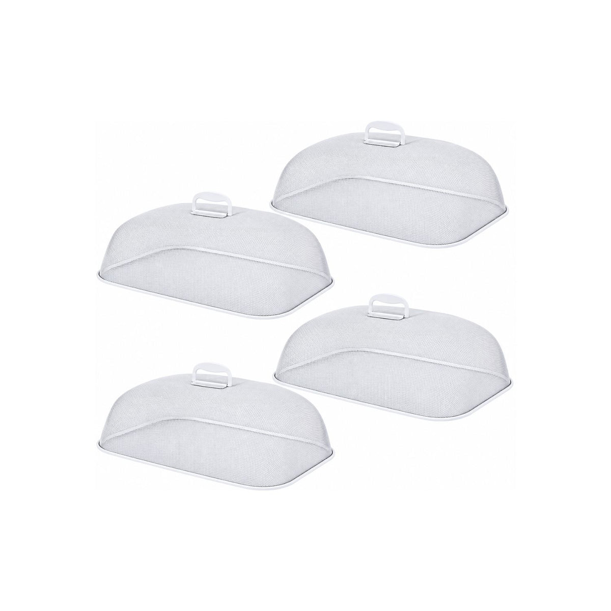 Home Collection Collapsible Metal Mesh Food Cover Dome with Handle 18-Inch