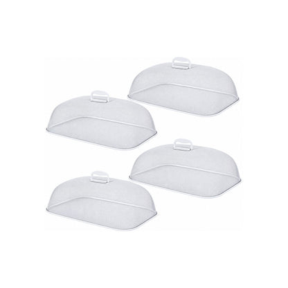 Home Collection Collapsible Metal Mesh Food Cover Dome with Handle 18-Inch
