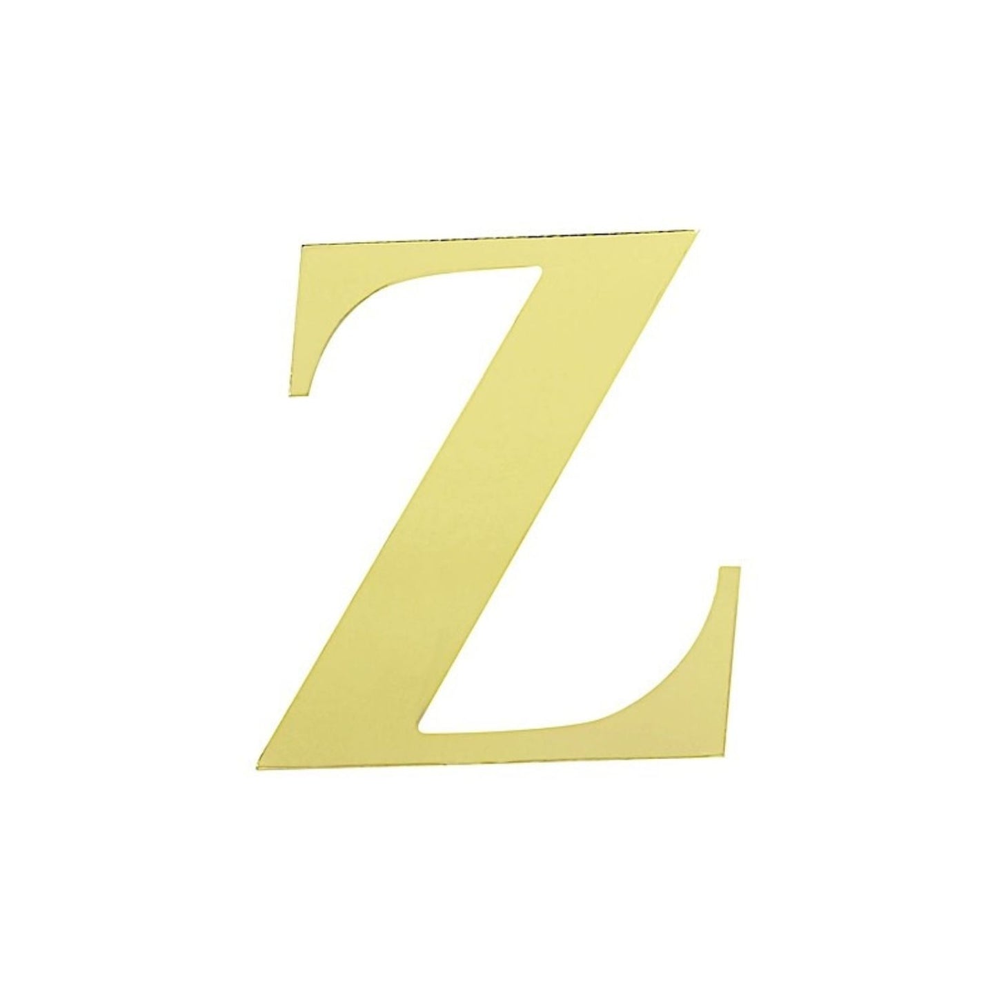 Home Collection Pack of 4 Gold Letter Stickers Backdrop 5"