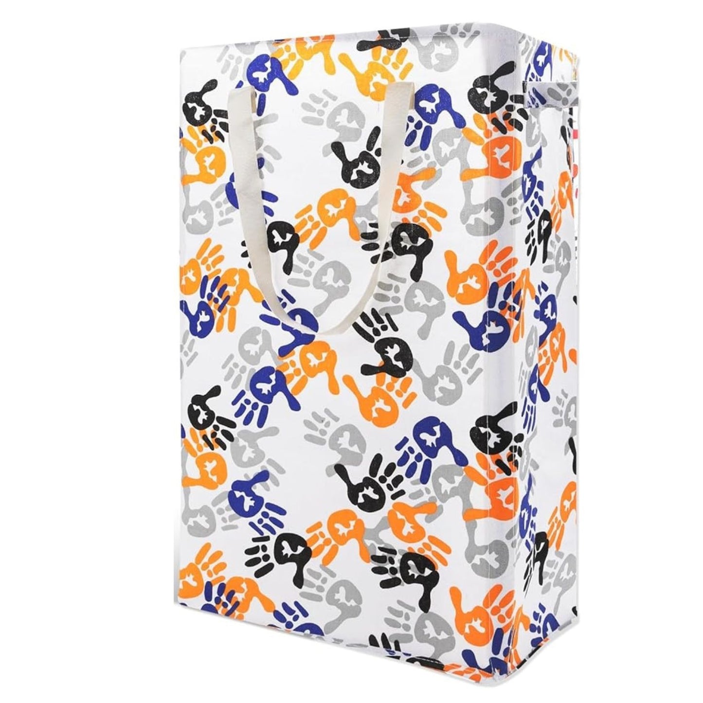Home Collection Slim Laundry Hamper with Handles 45L