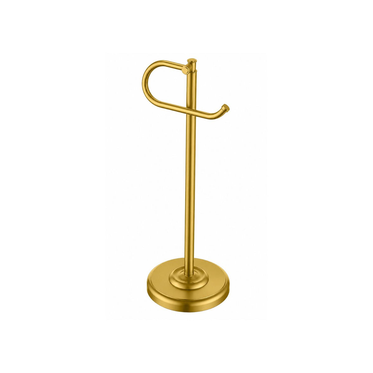Home Collection Stainless Steel Freestanding Toilet Paper Holder Stand 25.19 Inch