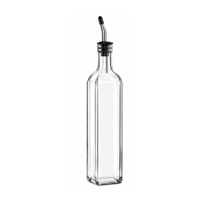 Home Collection Glass Olive Oil and Vinegar Dispenser Bottle Set