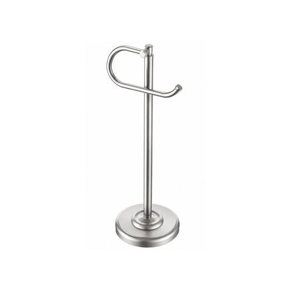 Home Collection Stainless Steel Freestanding Toilet Paper Holder Stand 25.19 Inch