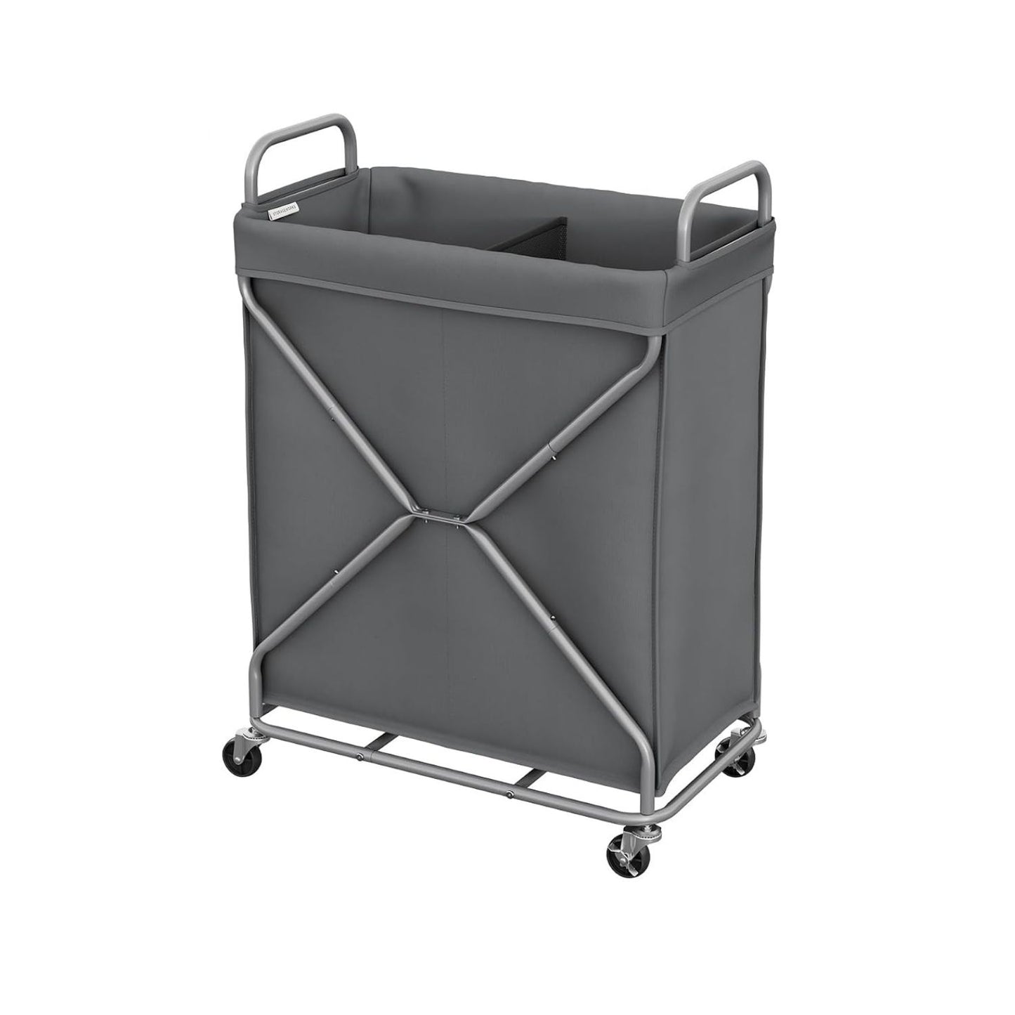 Home Collection Rolling Laundry Hamper with Removable Bag and Wheels
