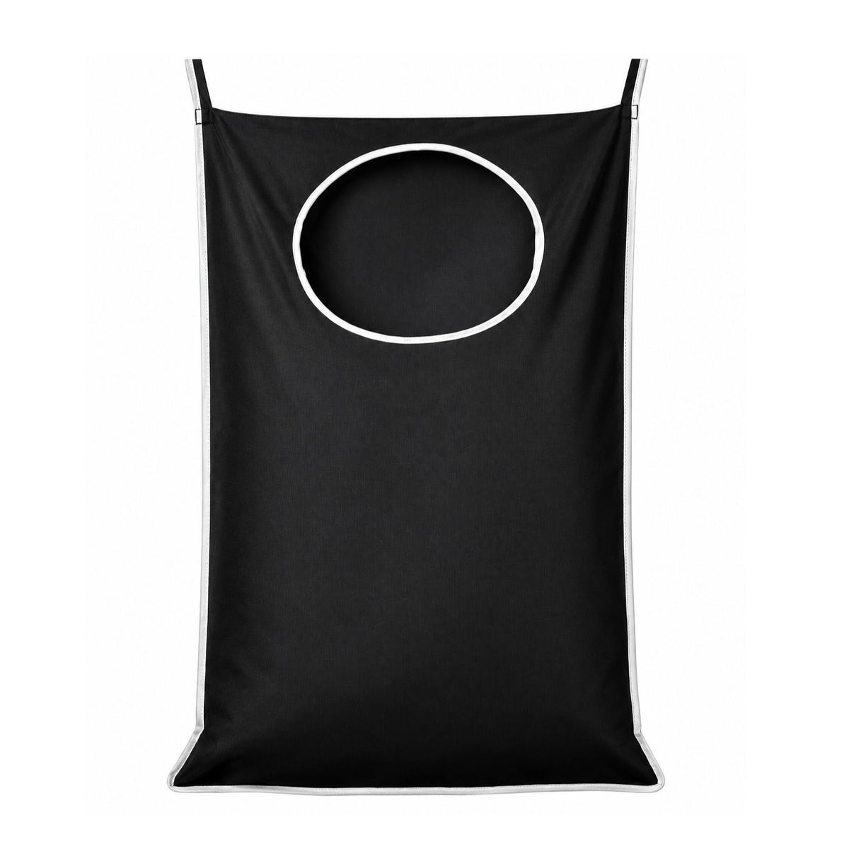 Home Collection Hanging Laundry Hamper Bag with Hooks