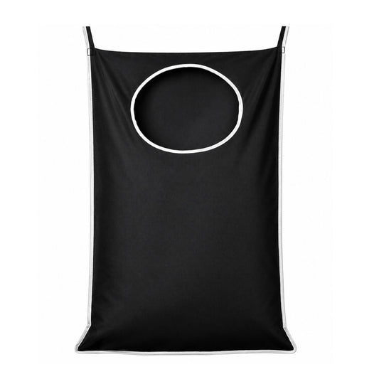 Home Collection Hanging Laundry Hamper Bag with Hooks