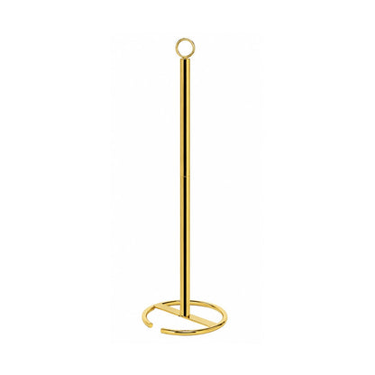 Home Collection Freestanding Metal Toilet Paper Holder Stand with 4-Roll Storage