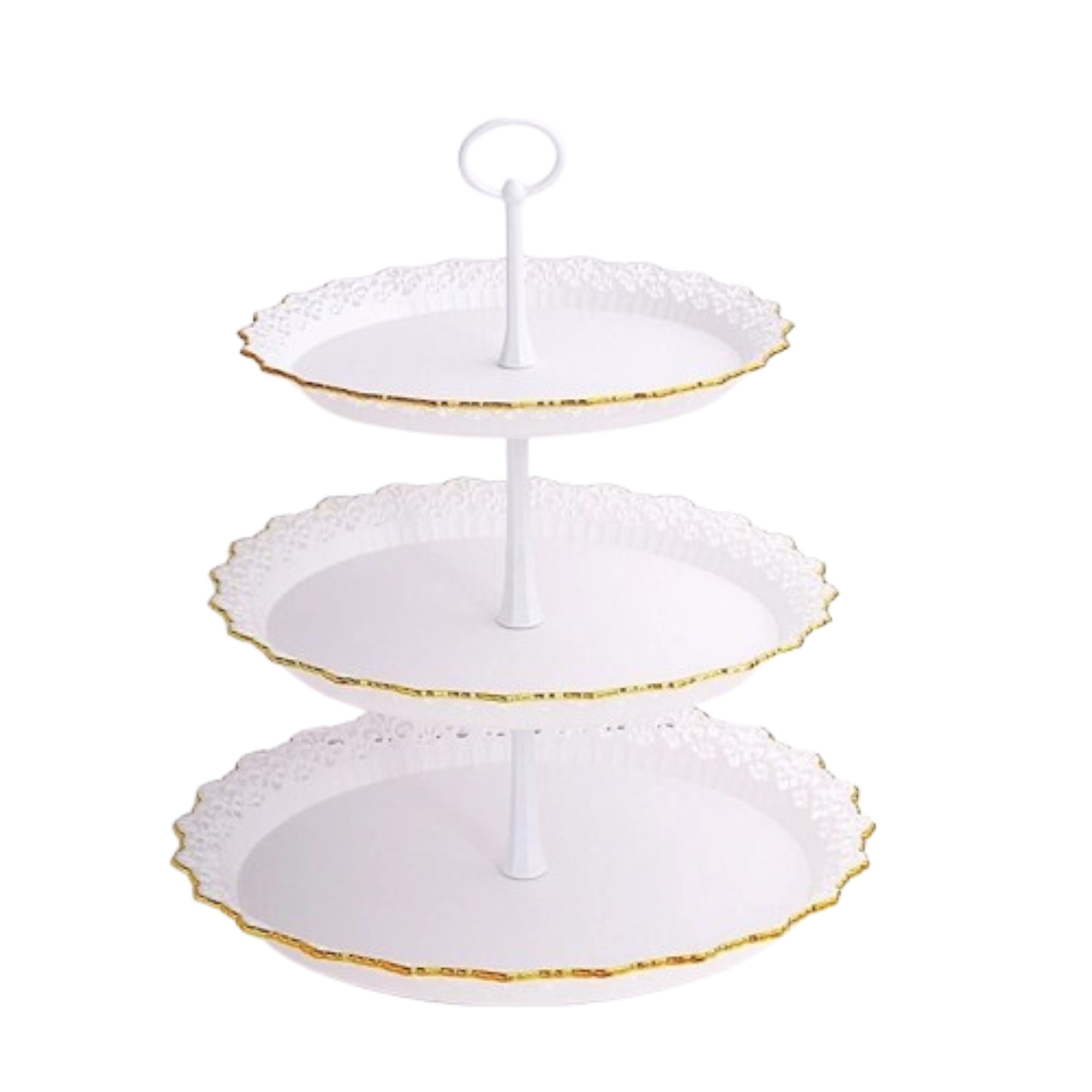 Home Collection 15" 3-Tier Cupcake Stand