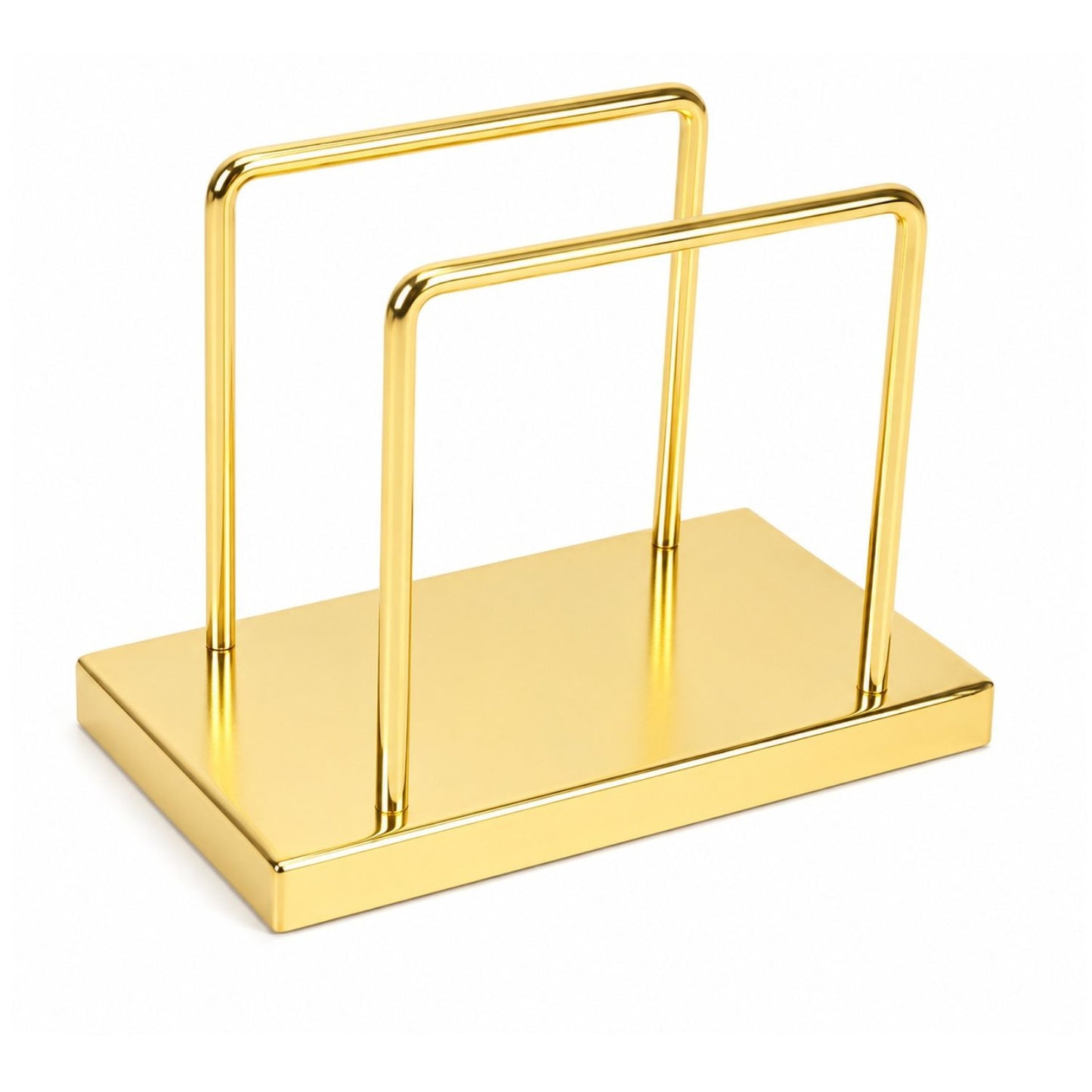 Home Collection Freestanding Modern Metal Napkin Holder for Table