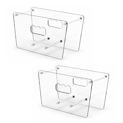 Home Collection Countertop Disposable Paper Plate Dispenser for 5 to 12 Inch Plates