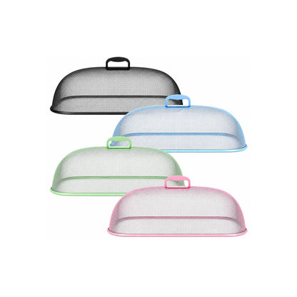 Home Collection Collapsible Metal Mesh Food Cover Dome with Handle 18-Inch