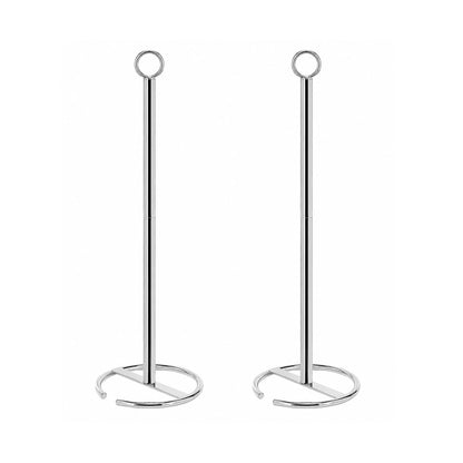 Home Collection Freestanding Metal Toilet Paper Holder Stand with 4-Roll Storage