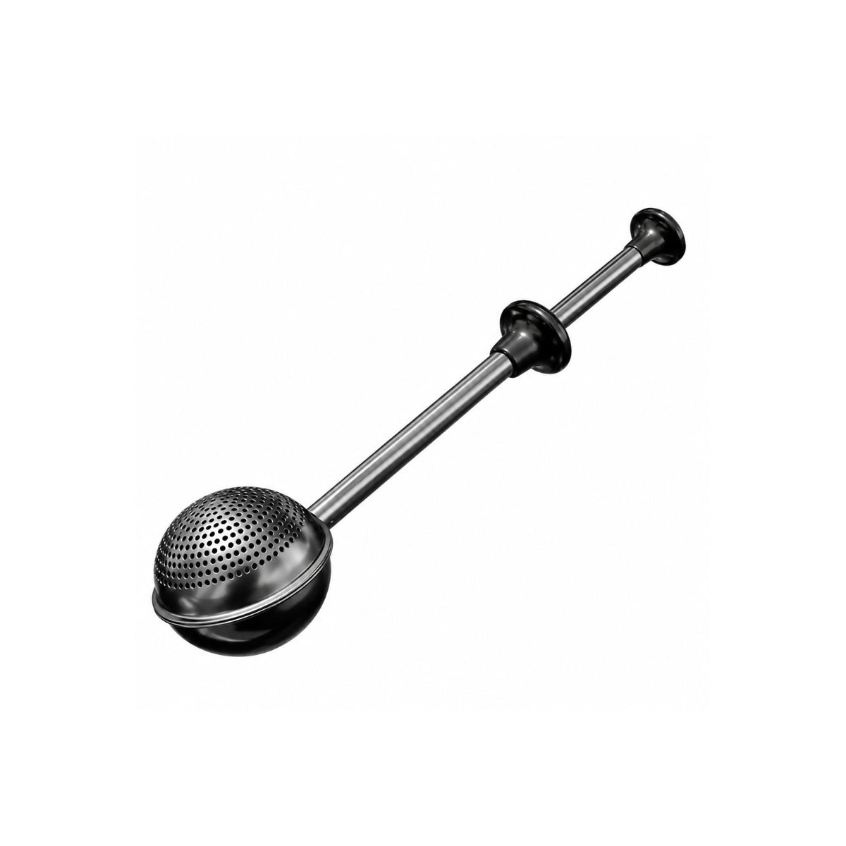 Home Collection Stainless Steel Powdered Sugar Shaker Duster with Spring Handle