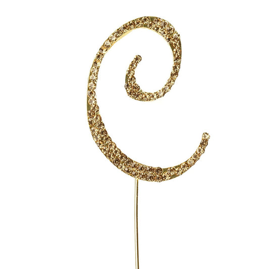 Home Collection Letter Crystal Rhinestone Cake Topper 2.5 Inch