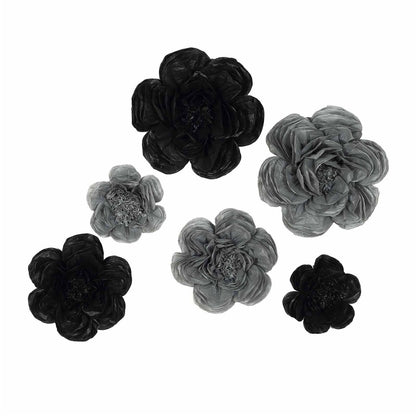 Home Collection Pack of 24 Peonies Paper Tissue Flowers Wall Backdrop