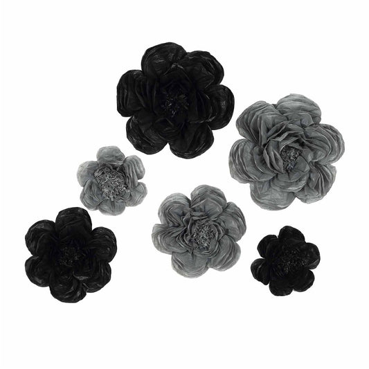 Home Collection Pack of 24 Peonies Paper Tissue Flowers Wall Backdrop
