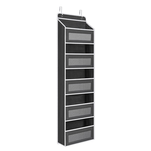 Home Collection 5-Shelf Over the Door Organizer Storage with Large Pockets