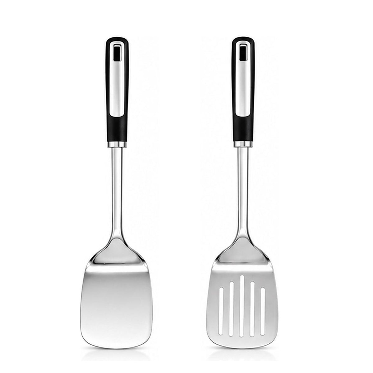 Home Collection Heat-Resistant Stainless Steel Cooking Utensil Set
