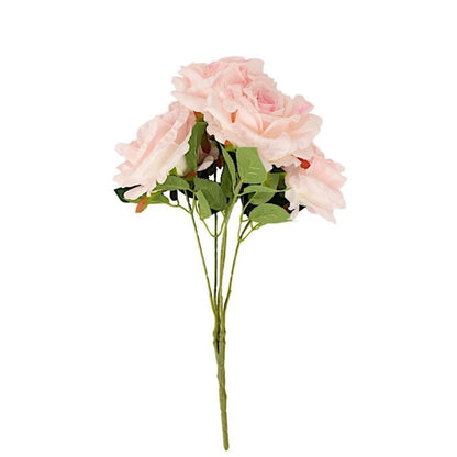 Home Collection 2 Bushes 17" Premium Silk Roses