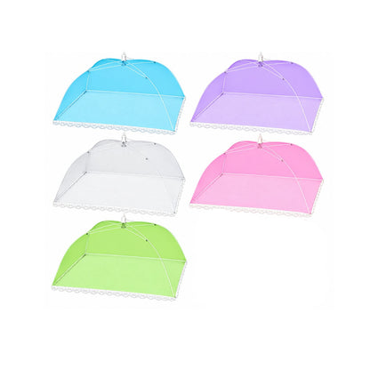 Home Collection Reusable Collapsible Mesh Food Cover Tent for Outdoor Dining
