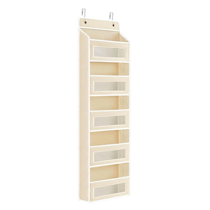 Home Collection 5-Shelf Over the Door Organizer Storage with Large Pockets