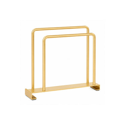 Home Collection Metal Standing Napkin Holder for Table and Kitchen Countertop