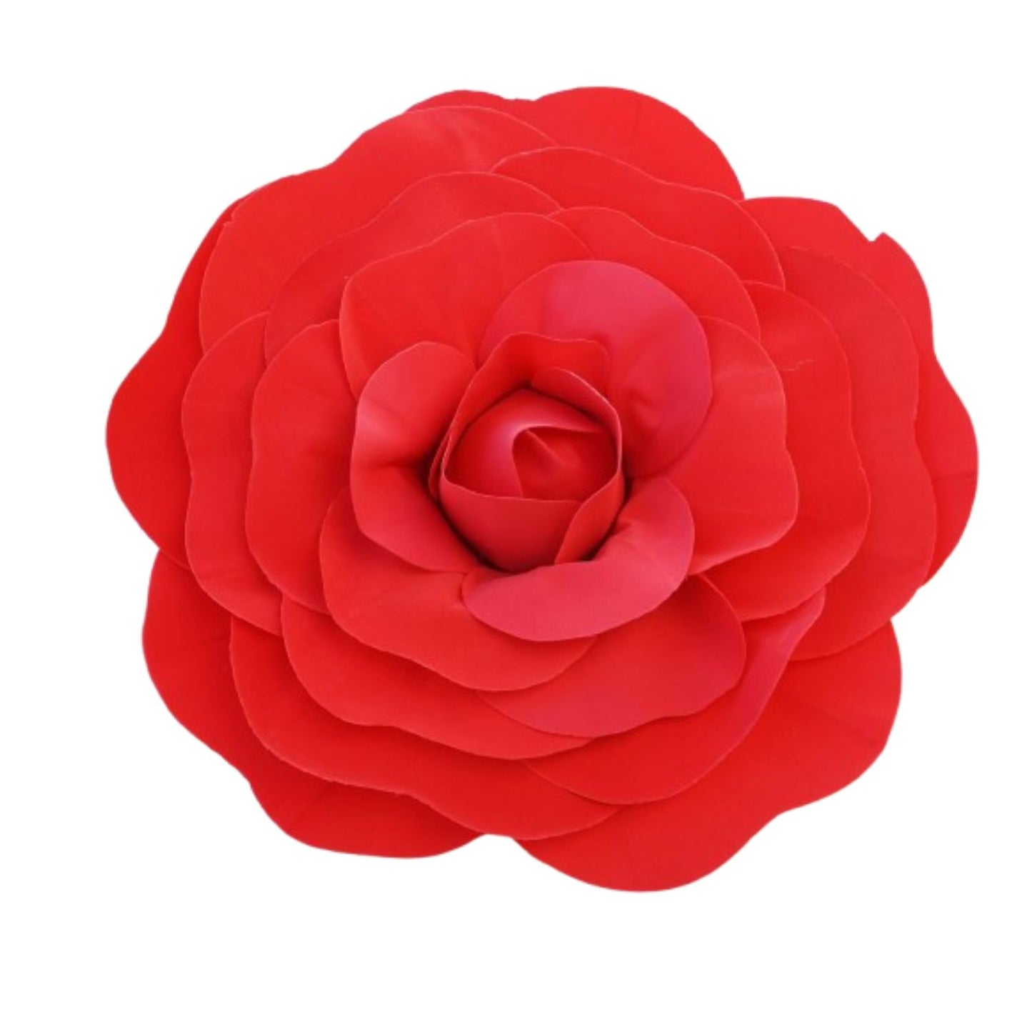 Home Collection Pack of 2 Artificial Large Rose Flower Wall Backdrop 20 Inch