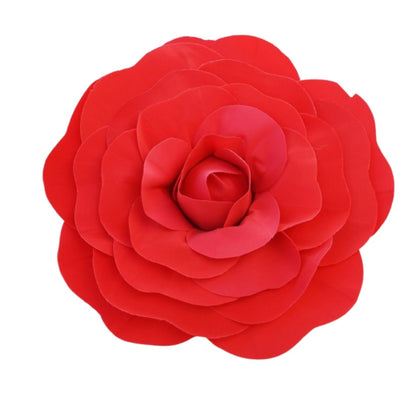 Home Collection Pack of 2 Artificial Large Rose Flower Wall Backdrop 20 Inch